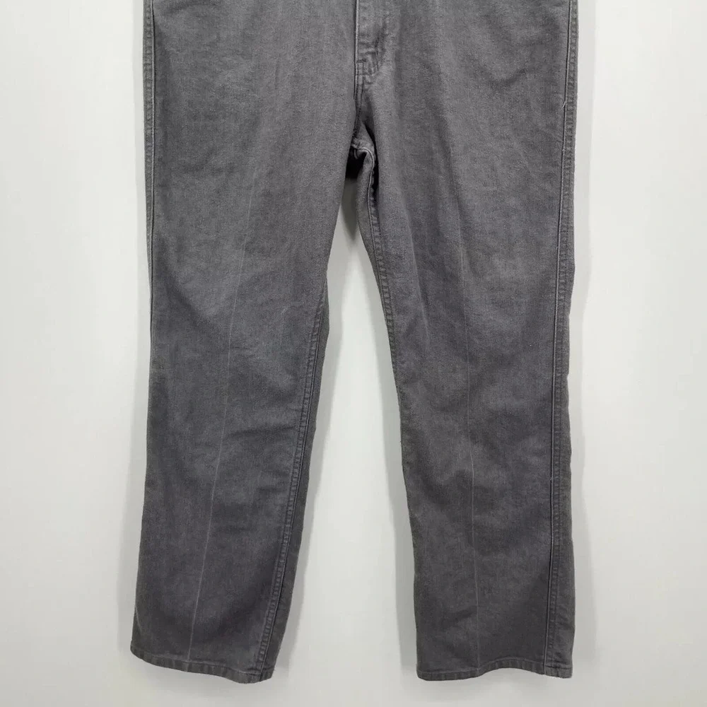 Levis 517 Mens Grey Vintage Bootcut Pants Size W38 L30 Vtg 052808-6